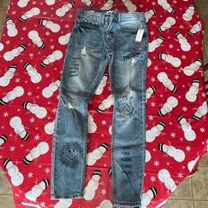Pacsun Jeans with designs